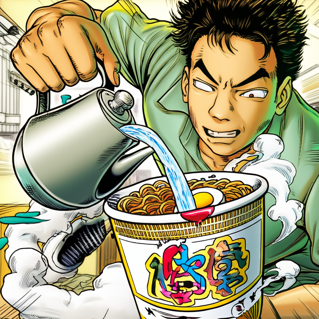 カップラーメン お湯 すぐ
