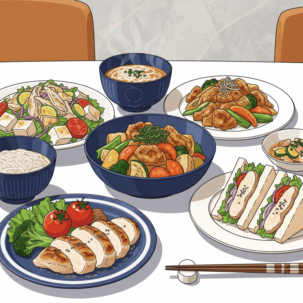 鶏むね肉は日常の食事に手軽に取り入れられる万能食材