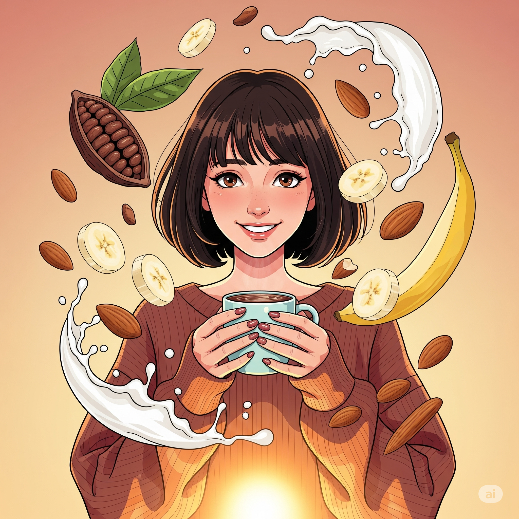 腸活ココア