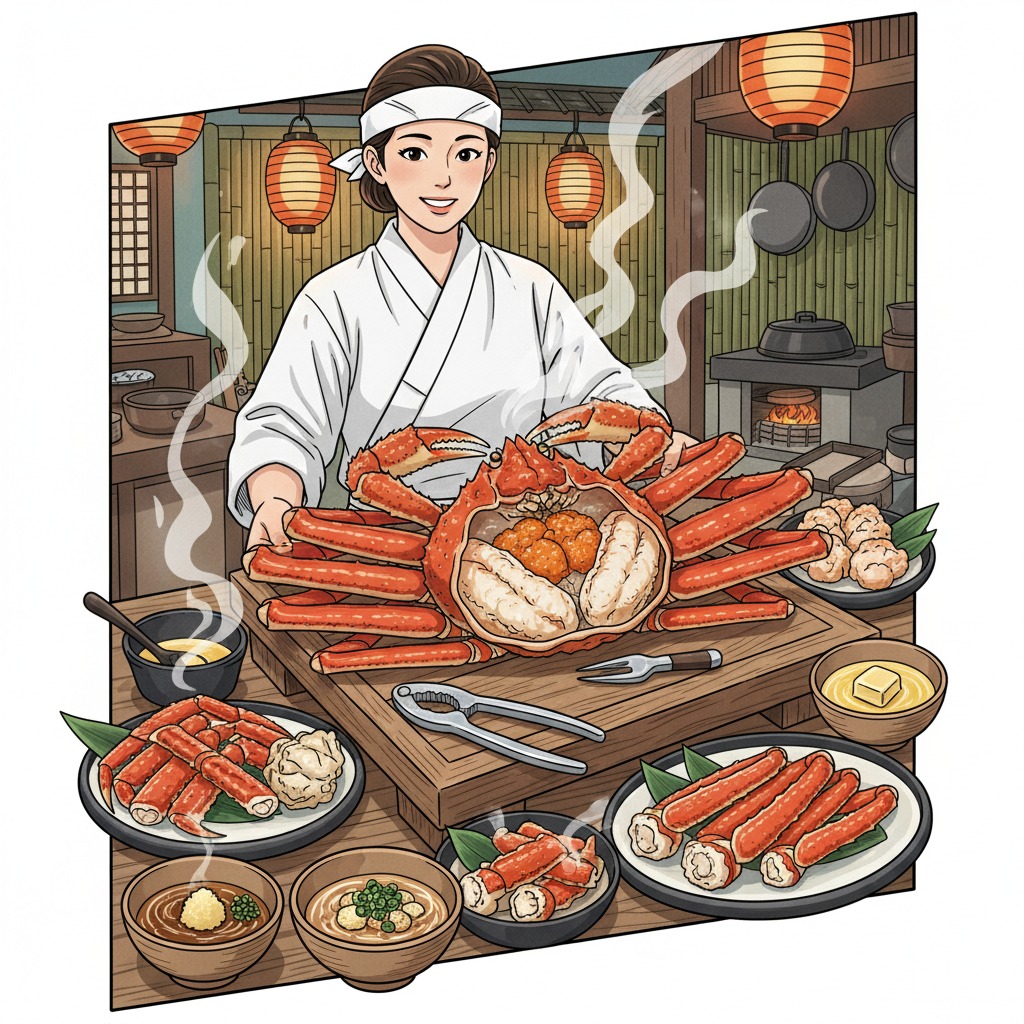 カニの美味しい食べ方