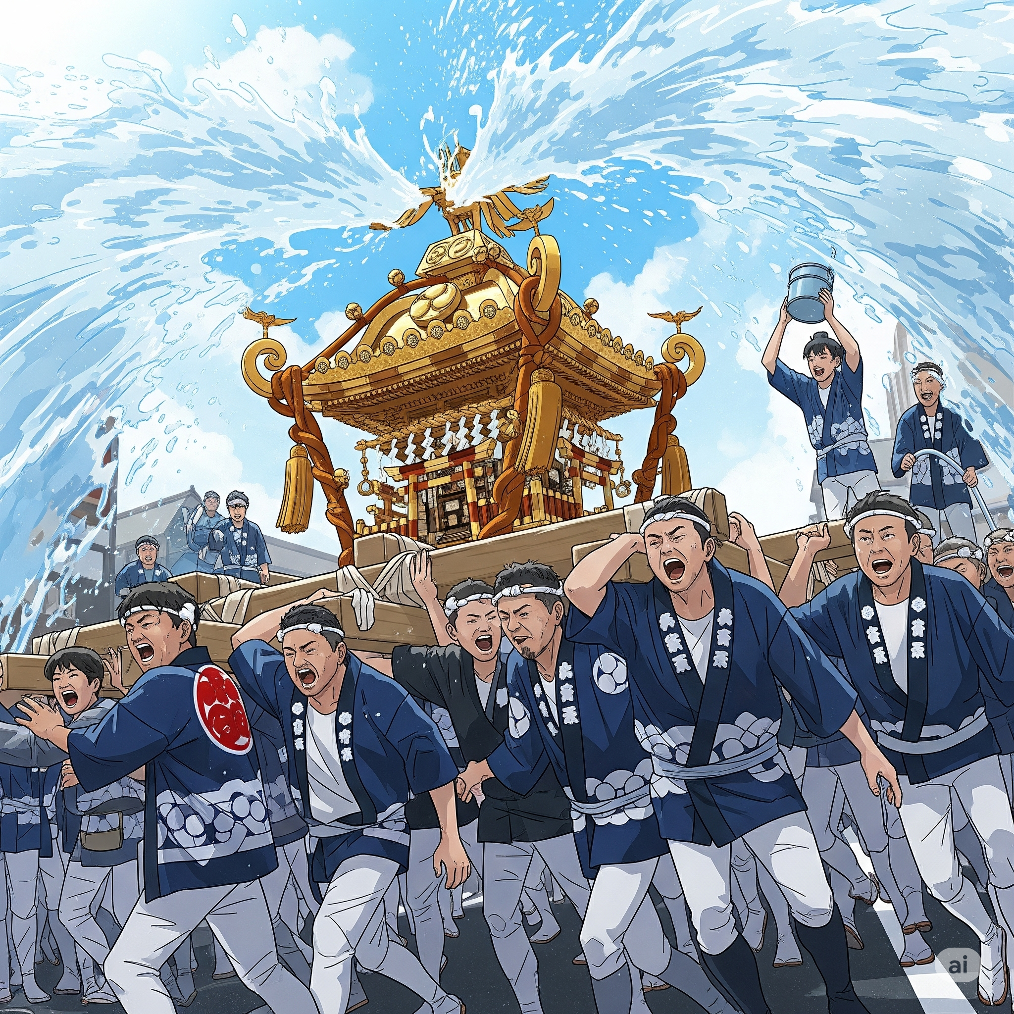 【2025年】深川八幡祭りの日程は？二ノ宮神輿渡御や見どころ解説