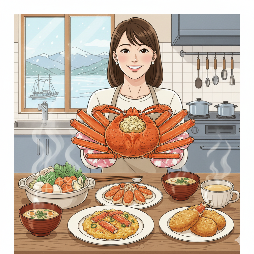 毛蟹 レシピ