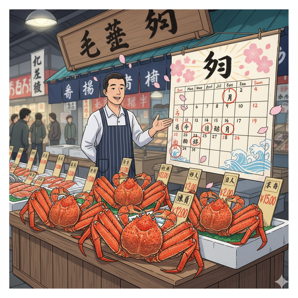毛蟹 旬