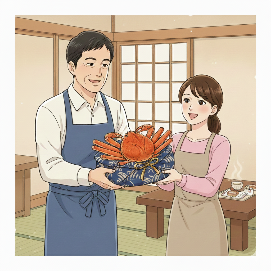 カニを贈るときのマナー｜ギフトで失敗しない贈答の基本