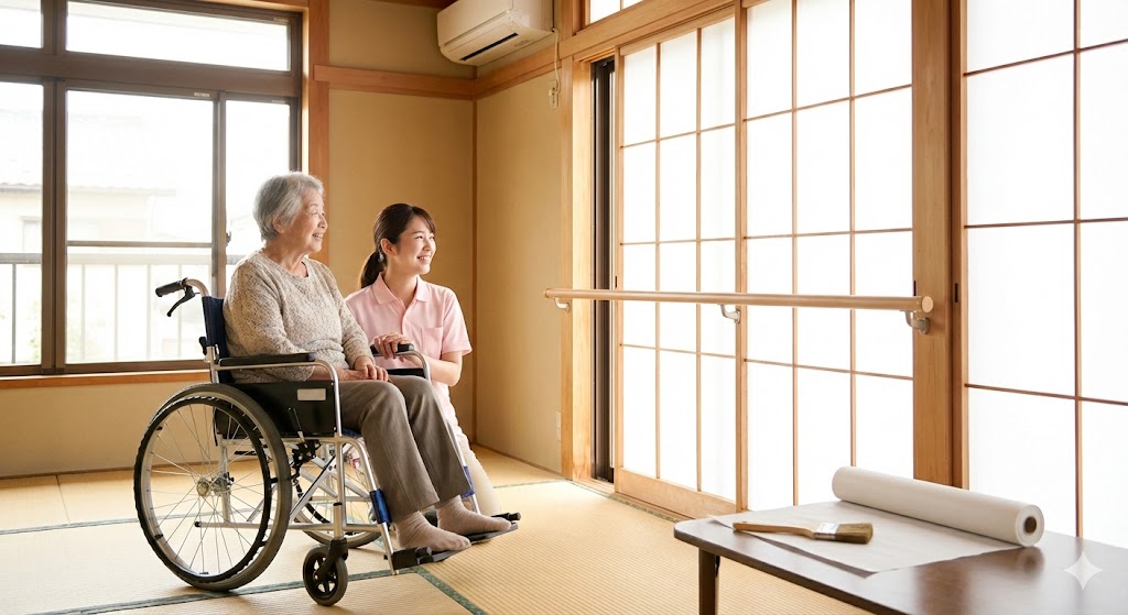 介護住宅の安心障子張替え術！耐久紙で快適和室生活を実現