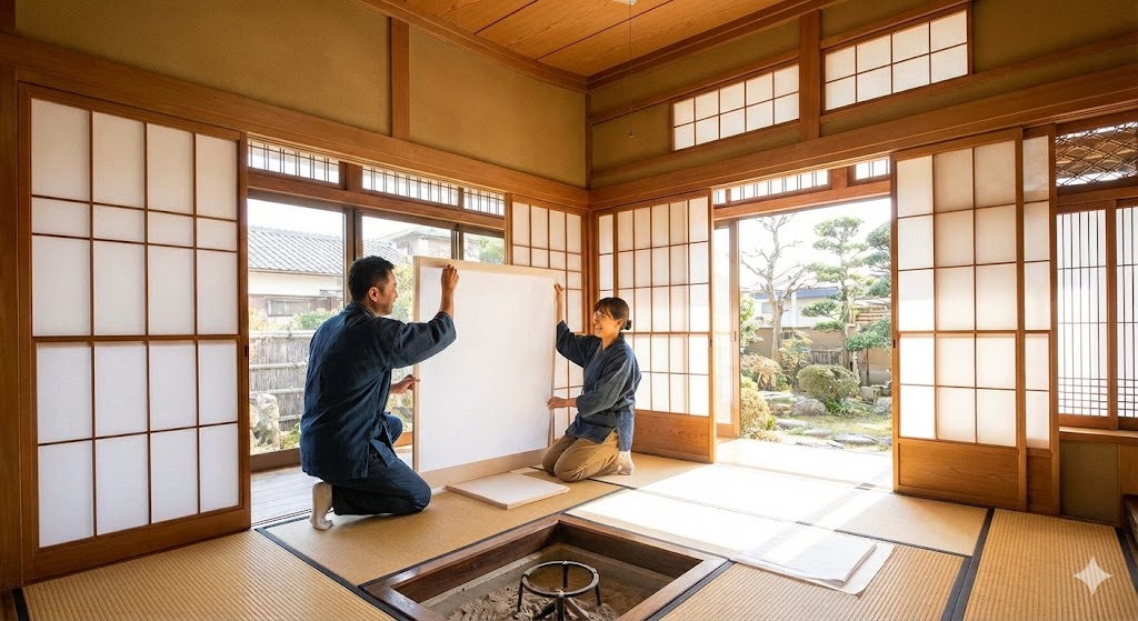 障子張替えで民宿の和み空間を再生！おもてなし力を底上げする実務ガイド