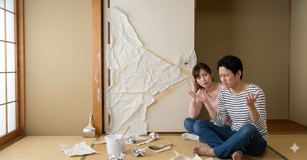 ふすま　張り替え　