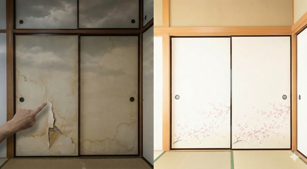 なぜ今張替えるべき？襖交換のタイミング