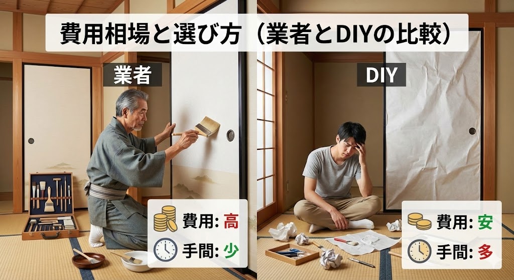 費用相場と選び方（業者とDIYの比較）