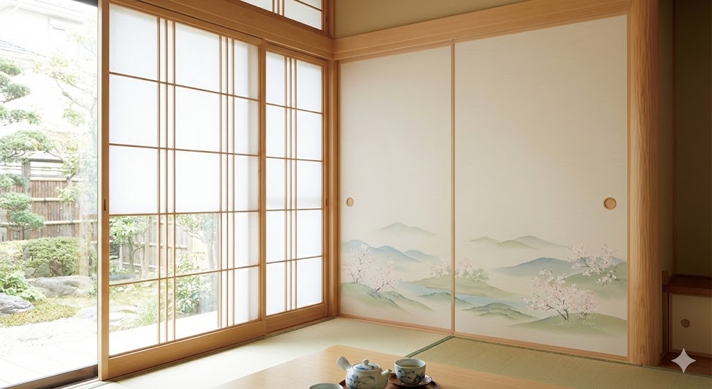 襖と障子のコーディネート