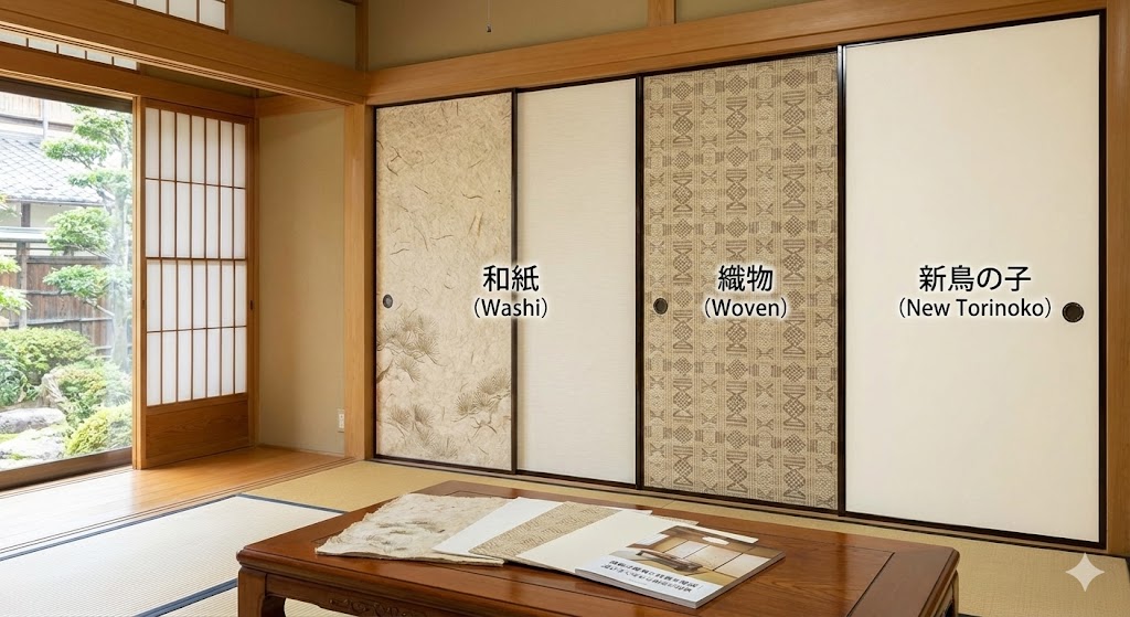 襖紙の種類と特徴を解説｜選び方で変わる和室の印象